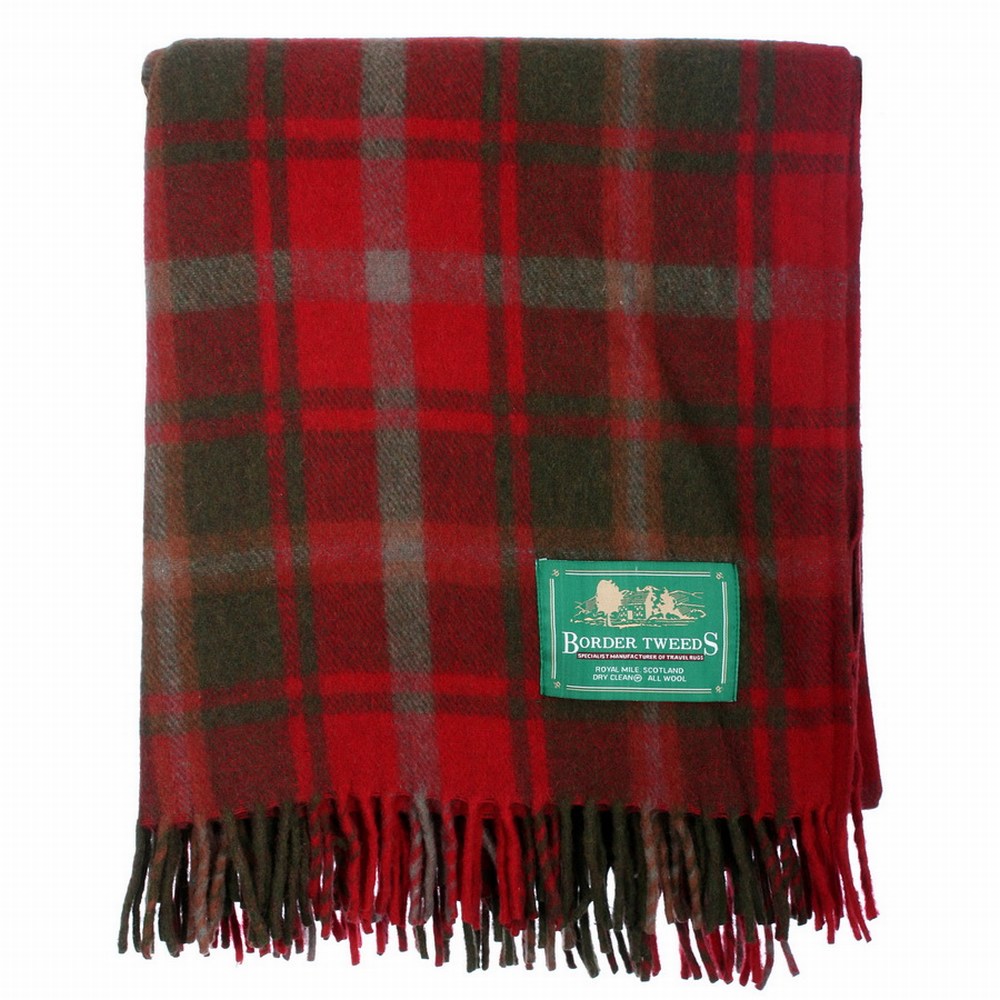 New BNWT Scottish Throw Large Wool Tartan Rug Range of Tartans